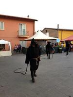 oude rituelen, maskers en tradities in Sardinië. foto