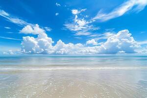 foto mooi tropisch leeg strand zee oceaan