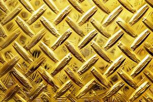 detailopname visie van goud metaal oppervlakte foto