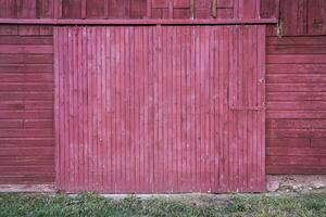 rood schuur hout achtergrond structuur foto