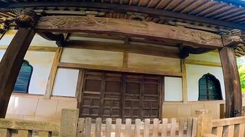 Meo fudoson is een tempel in stelagaya afdeling, Tokio, japan.fudoson hal, waar fudo myoo is verankerd foto