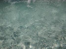 groenblauw water textuur achtergrond foto