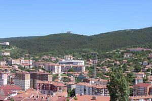 vogel oog visie van yozgat stad. yozgat provincie, kalkoen foto