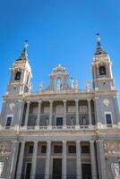 de kerstman Maria la echt de la almudena kathedraal , Madrid foto