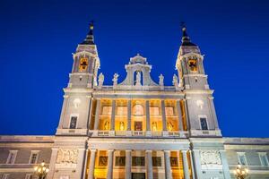 catedral de la almudena de Madrid, Spanje foto