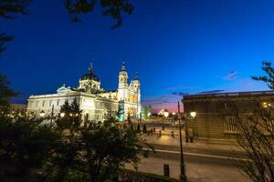 catedral de la almudena de Madrid, Spanje foto