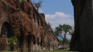 historisch gebouw, fort willem i, Bij ambarawa, semarang, centraal Java, Indonesië foto