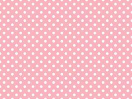 getextureerd wit kleur polka dots over- licht roze achtergrond foto