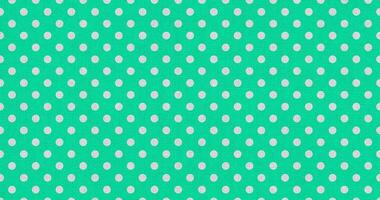 wit groen kleur polka dots kleding stof foto