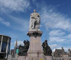 koning edward vii standbeeld in aberdeen foto