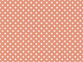 getextureerd wit kleur polka dots over- donker Zalm rood pagina foto