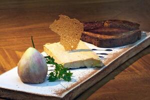 foie gras terrine, klassiek van Frans keuken foto