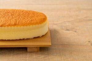 cheesecake in Japanse stijl foto