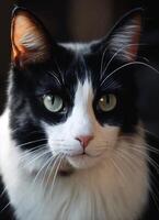 portret van een kat foto