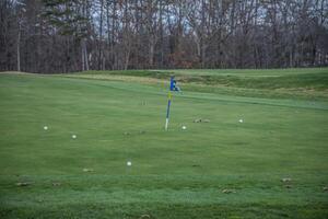 golf Cursus zetten groen foto