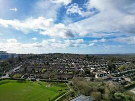 hoog hoek visie van Brits historisch stad van Oxford, Oxfordshire, Engeland Verenigde koninkrijk. maart 23e, 2024 foto