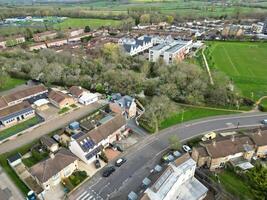 hoog hoek visie van Brits historisch stad van Oxford, Oxfordshire, Engeland Verenigde koninkrijk. maart 23e, 2024 foto