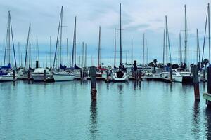 de jachthaven in corpus Christi, Texas. foto