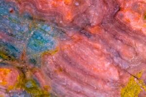 verkennen de delicaat schoonheid van mooi macro pastel steen, een subliem reis door subtiel tonen en texturen foto