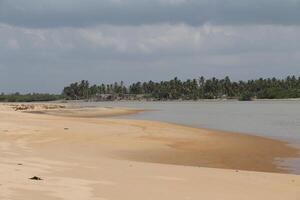 beaufitul landschap Bij de mono rivier, groots pop, Benin foto