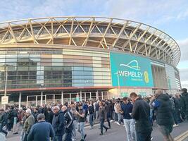 Londen 04 20 2024 wembley stadion sport- en concerten locatie. foto