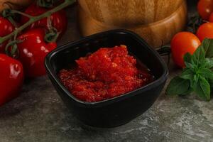 vers tomaat puree pasta saus foto