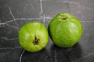 vers rijp groen guava fruit foto