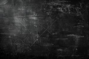donker grunge schoolbord structuur Aan beton achtergrond. foto