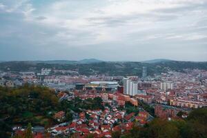 Bilbao stad visie, Bilbao, Spanje, reizen bestemmingen foto