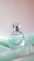minimalistisch parfum fles ontwerp foto