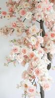 pastel bloemen arrangement schoonheid foto