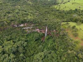 waterval cachoeira Doen socorro natuurlijk toerist plek in cassilandia foto