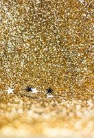 goud sprankelend glitter textuur perspectief achtergrond foto