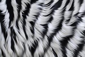 zebra huid vacht textuur, zebra vacht achtergrond, pluizig zebra huid vacht textuur, zebra huid vacht patroon, dier huid vacht textuur, zebra afdrukken, foto