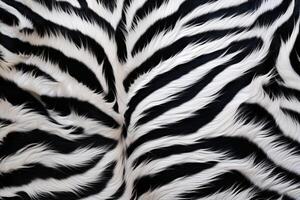 zebra huid vacht textuur, zebra vacht achtergrond, pluizig zebra huid vacht textuur, zebra huid vacht patroon, dier huid vacht textuur, zebra afdrukken, foto