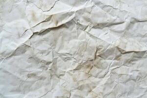 ai gegenereerd papier structuur oud wit papier structuur net zo abstract grunge achtergrond foto