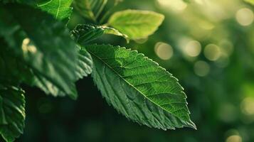 groen blad close-up foto