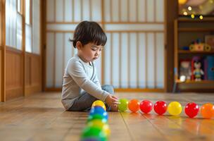 autisme Speel behandeling sessie foto