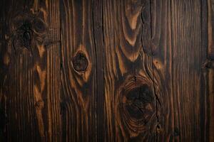 ai gegenereerd oud houten achtergrond of textuur. detailopname beeld van houten oppervlak. foto