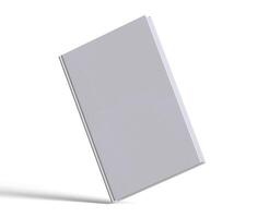 hardcover boek wit kleur 3d geven foto