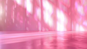 abstract leeg glad licht roze studio kamer foto