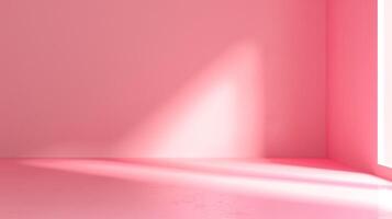 abstract leeg glad licht roze studio kamer foto