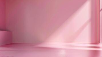 abstract leeg glad licht roze studio kamer foto