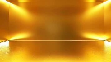 abstract luxe goud geel helling studio muur foto