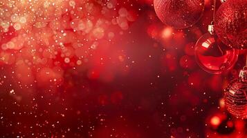 abstract luxe zacht rood achtergrond Kerstmis foto