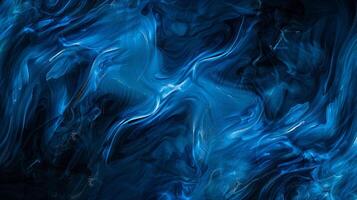 abstract glad blauw met zwart vignet studio foto