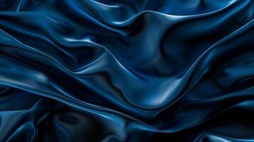 abstract glad donker blauw met zwart vignet foto