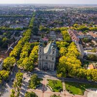 subotica, Servië st. er is een van avila kathedraal foto