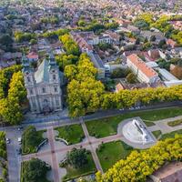 subotica, Servië st. er is een van avila kathedraal foto