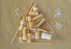 traditionele Italiaanse pasta foto